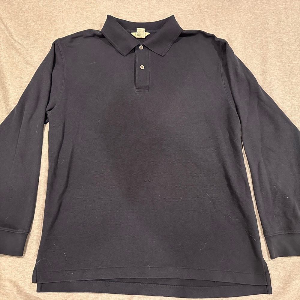 L.L. Bean Navy Polo Shirt